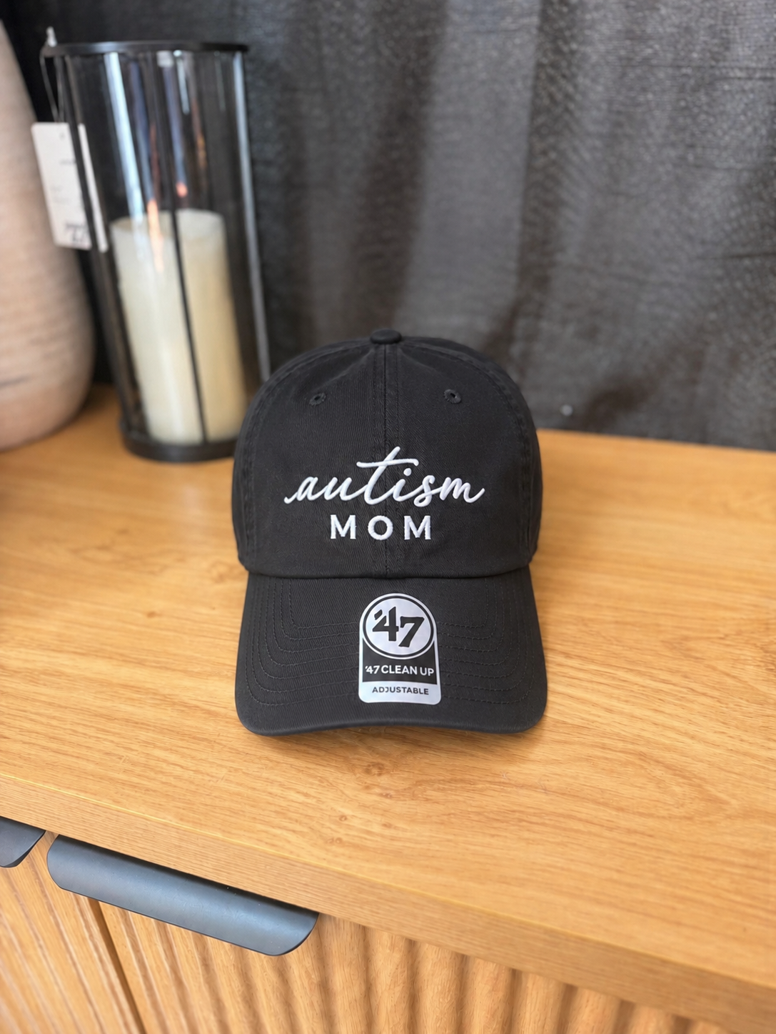 Autism Mom Embroidered 47 Brand hat