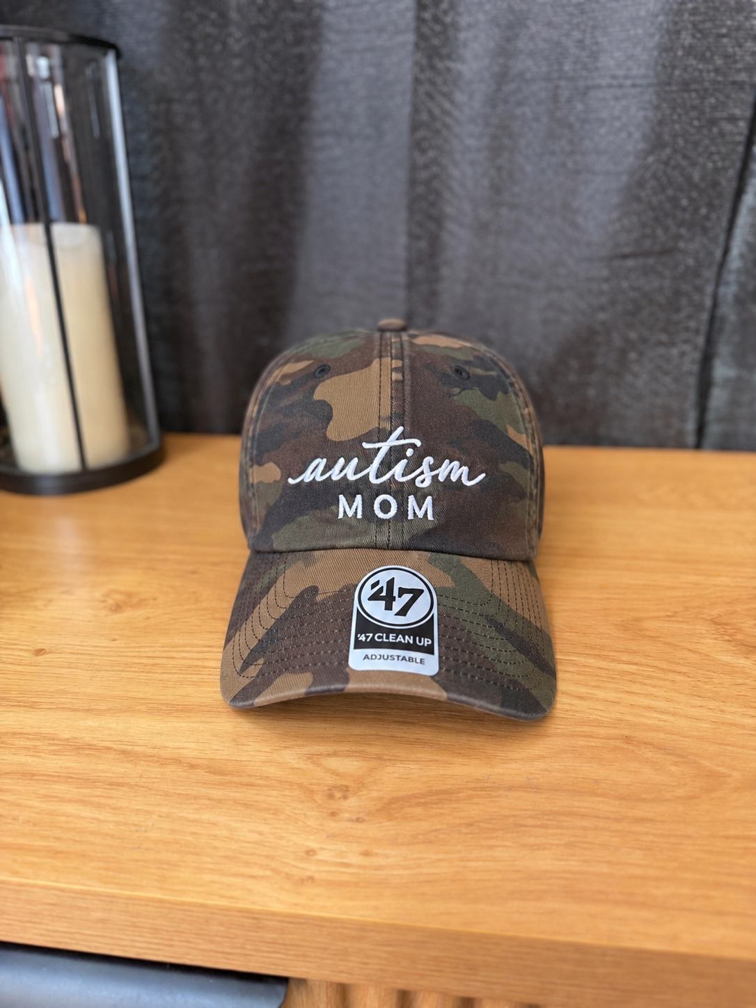Autism Mom Embroidered 47 Brand hat