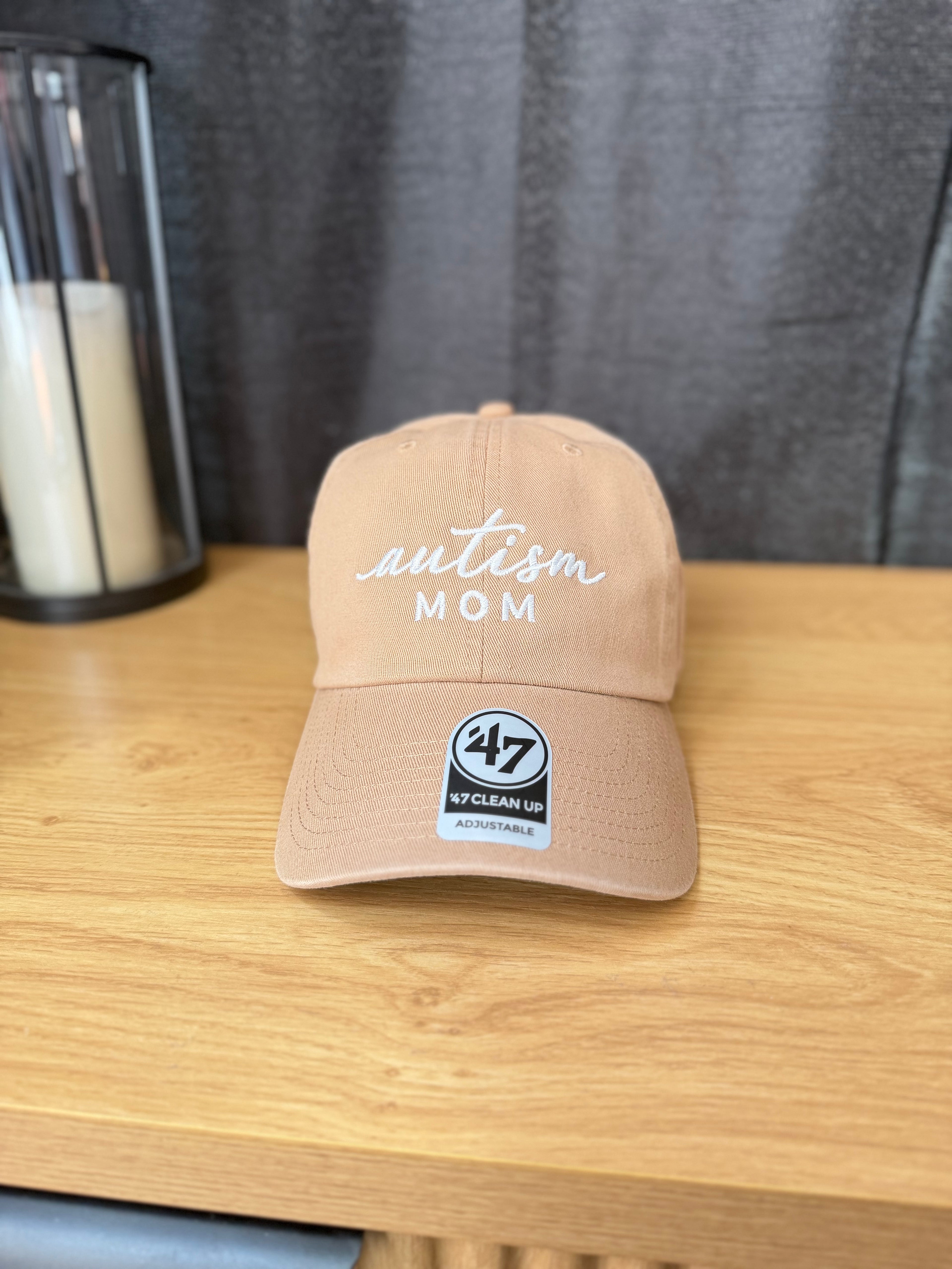 Autism Mom Embroidered 47 Brand hat